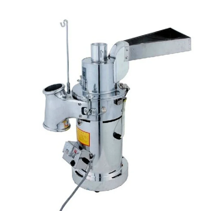 Automatická bylina mletie frézovací stroj nepretržité kŕmenie Herb Hammer Grinder Pulverizer Medicine 20 kg/hodinu DF-20