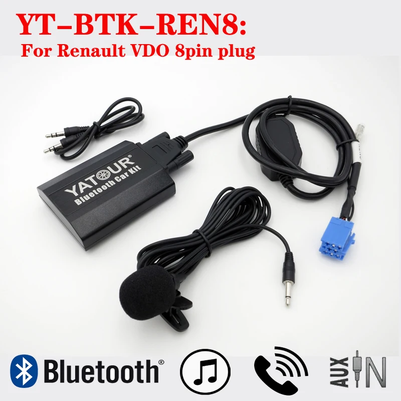 Automatická elektronika yatour hi-fi bluetooth digitálna hudba držiaka s telefónnou hands rukou zadarmo súprava