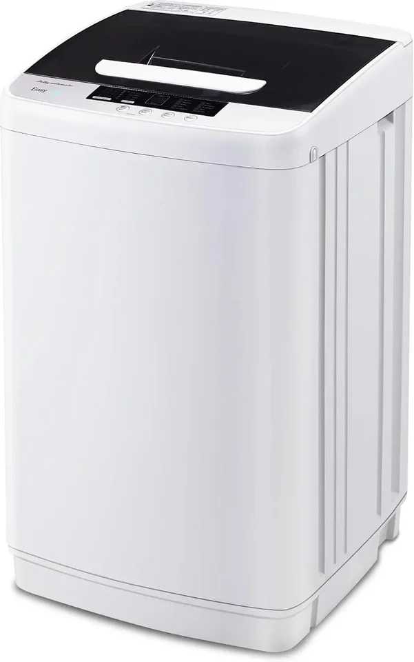 Automatická podložka, prenosná práčka na použitie v domácnosti, 1,04 Cu.ft.Laundry Washher Spin s 10 programami pre umývanie a LED di DI
