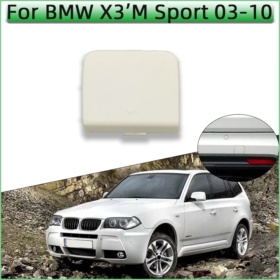 Automatické diely pre BMW X3 E83LCI M 2003-2010 Zadný nárazníkový nárazníkový kryt očí OCE OCION DEKORÁCIA TAPELER SHELL MAINTED 51123416948
