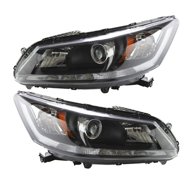 Automatické diely Veľkoobchod pre Honda 13-15 Accord US Standard Svetlomets Accord Original Auto s LED Day Running Lights