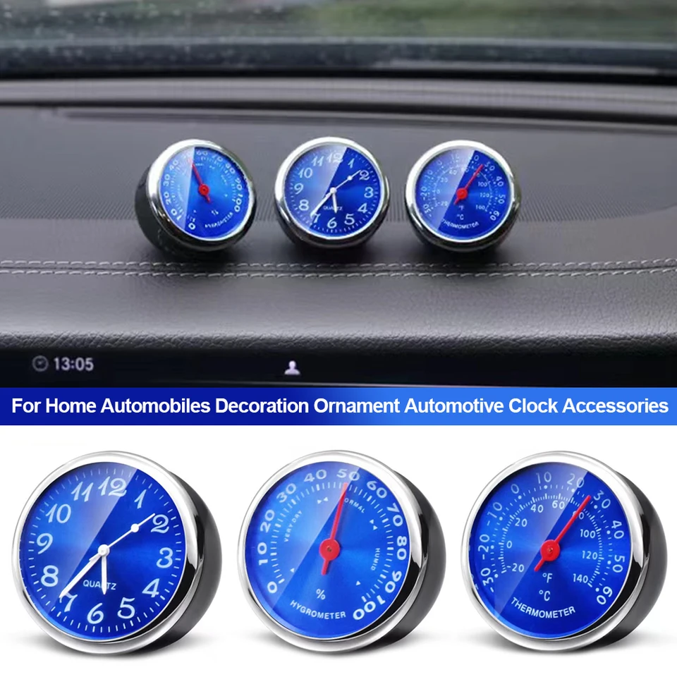 Automatické hodinky Automatické hodinky Termometer Hygrometer domáce automobily interiérové ​​dekorácie Ornament Automobilový automobil v príslušenstve automobilov