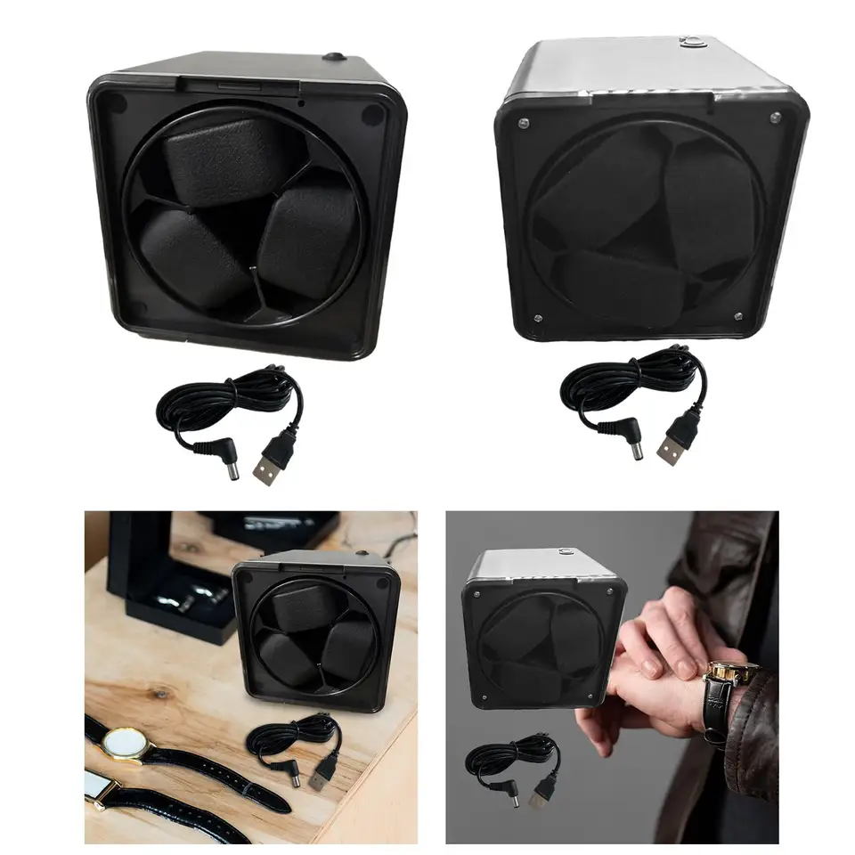 Automatické hodinky Winder 4 Gear Mode Case Case pre stolovú spálňu Ženy Muži