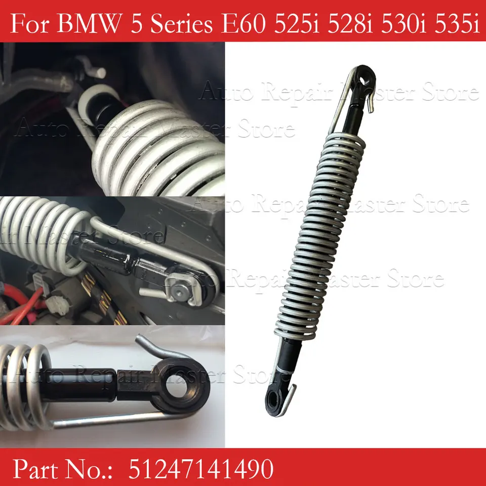 Automatické kmeňové zdvíhacie jar 51247141490 pre BMW 5 Series E60 525I 528i 530I 535i Zadný tlmič na šoky kmeňa s pružinou s pružinou