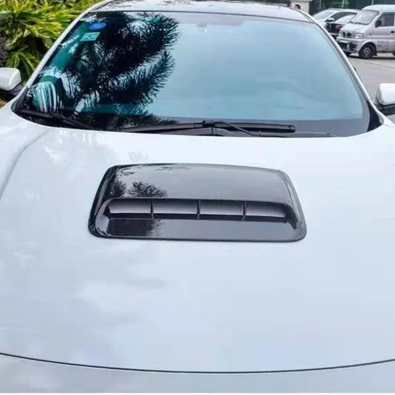 Automatické ladenie automobilu Vzduch prúdu Vzduchová kapucňa Scoop Vent Bonnet Dekoratívny kryt pre BMW Audi Benz Focus MK2 Passat B5 4x4 Príslušenstvo