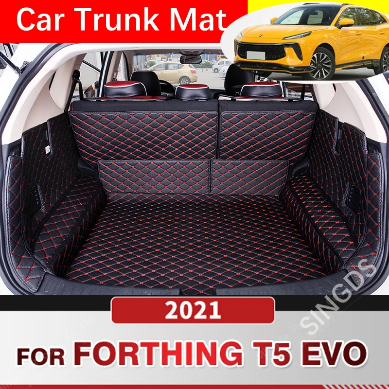 Automatické pokrytie kmeňa kmeňa pre Dongfeng Forthing T5 EVO 2021 Kryt automobilu Cover Pad Car