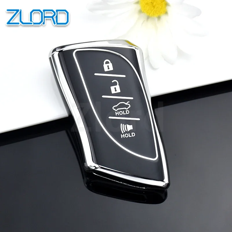 Automatické pre Lexus nx es ux US RC LX GX IS GS RX 200 250H 350H LS 450H 260H 300H TPU TPU Vzdialený kryt kľúča puzdro shell shell fOB príslušenstvo