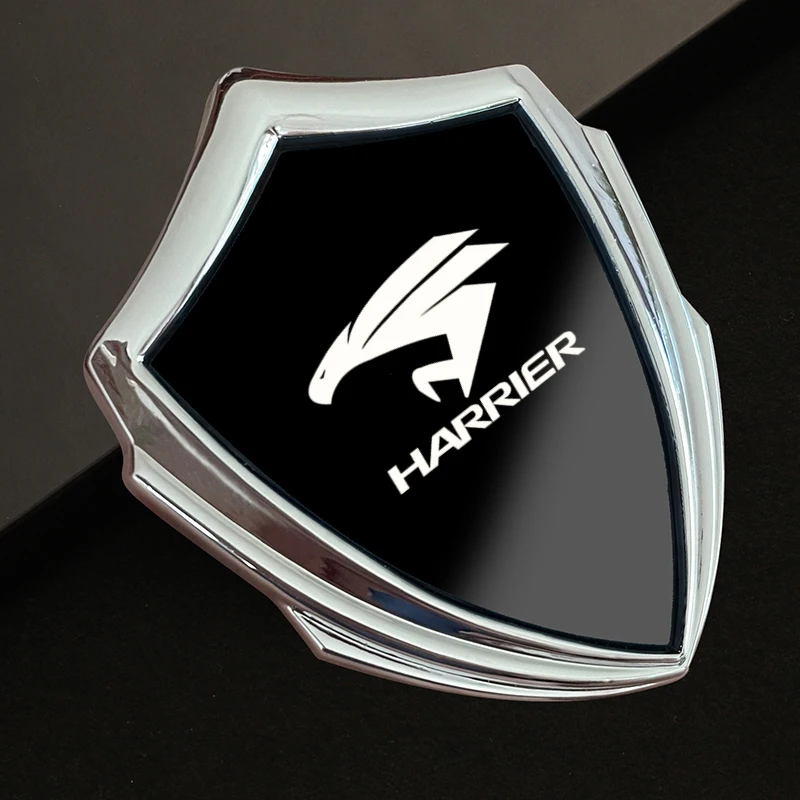 Automatické príslušenstvo 3D kovové akzzórie automobilových nálepiek pre Toyota Harrier