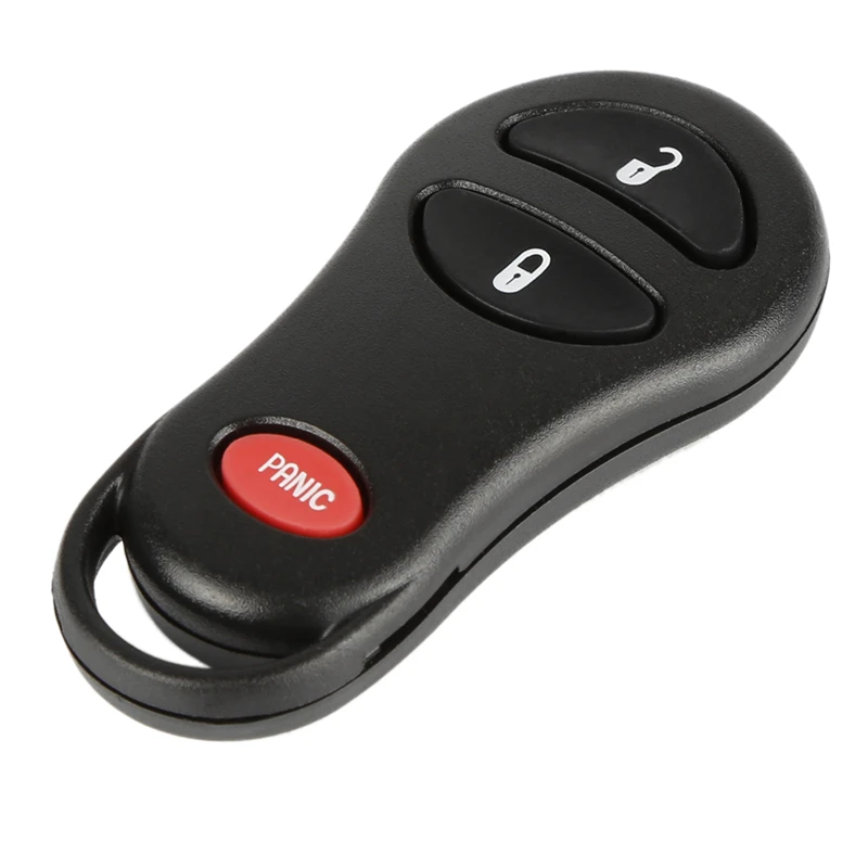 Automatické príslušenstvo vozidla Vzdialený kľúč Shell FOB Holder 3 tlačidlá pre Chrysler Jeep Grand Cherokee Dodge RAM podporuje rýchle kvapky Drop Shipping