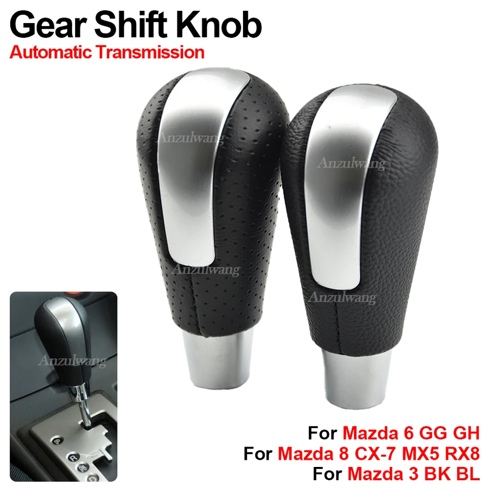 Automatické radenie gombíkovej páky na posun gombíka prevodovky prevodovky prevodovky pre prevodový golier pre mazda 6 gg gh mazda 8 CX-7 MX5 RX8 Mazda 3 BK BL