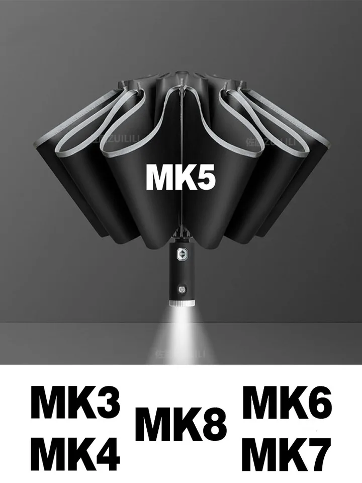 Automatické skladanie veterného slnečného slnečníka pre Volkswagen Vw R Beetle Polo GTI GOF golf MK2 MK3 MK4 MK5 MK6 MK7 MK8 B5 B6 B7