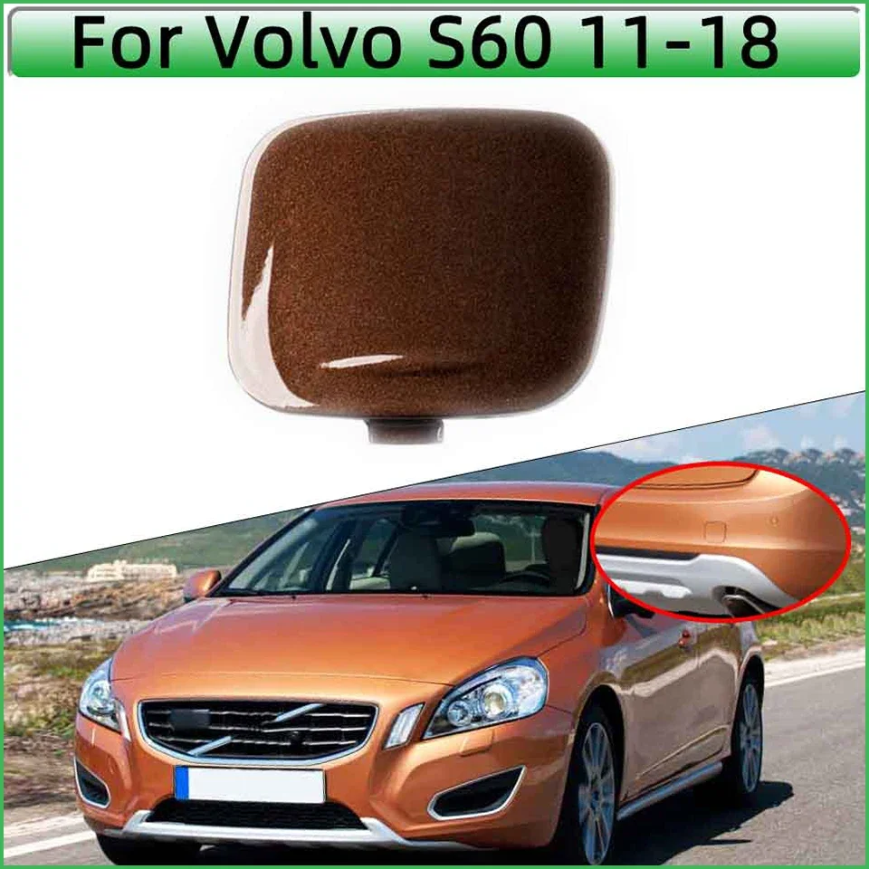 Automatické zadné nárazník vlečie očné kryty krytu pre Volvo S60 2011 2012 2013 2014 2015 2016 2017 2017 2018