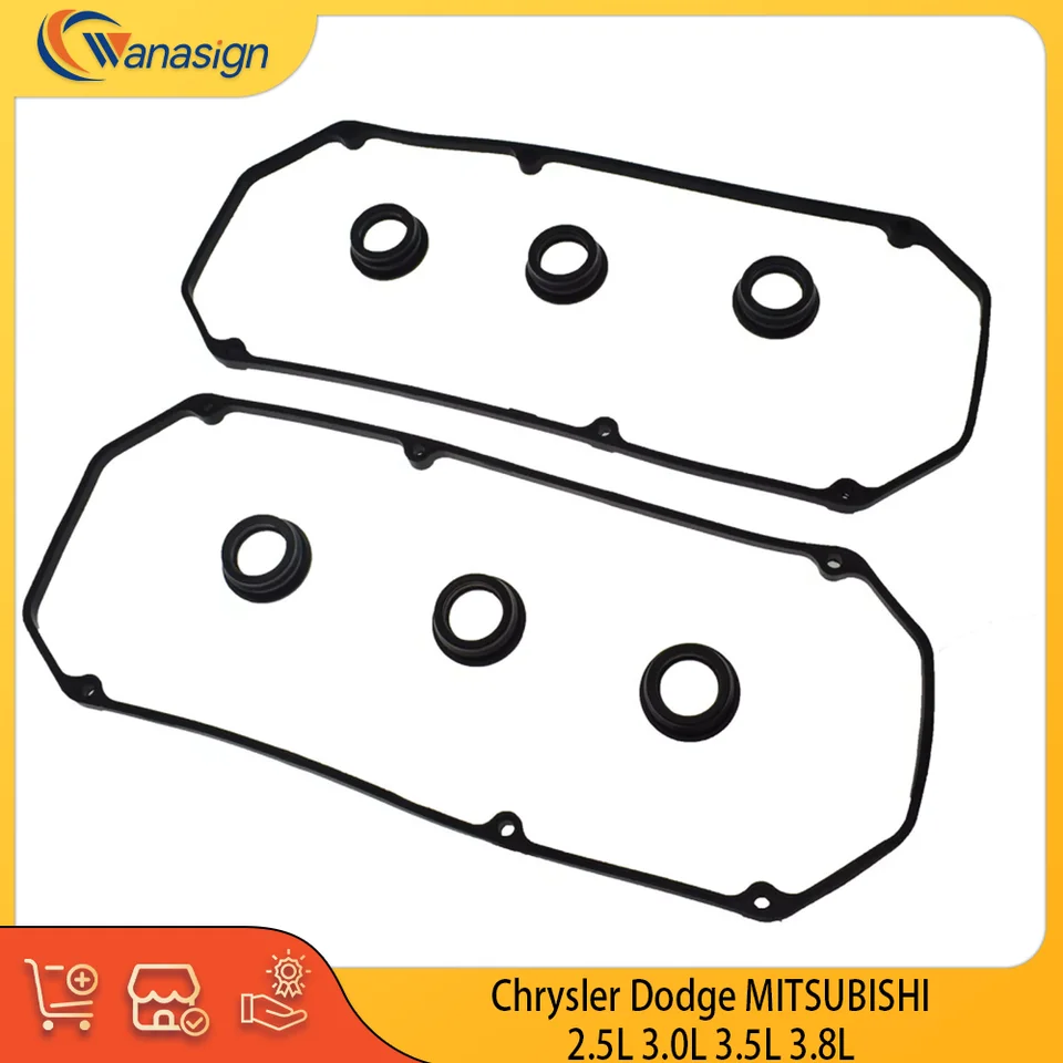 Automatické zadržiavanie krytu ventilu pre Chrysler Dodge Mitsubishi 2,5L 3,0L 3,5L 3,8 l V6 SOHC DOHC 2.5 3,0 3.5 3,8 LT GAS 1993-2024