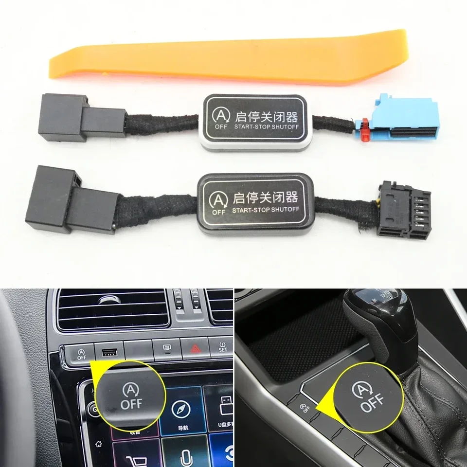 Automatické zastavenie spustenia strojového systému vypnuté snímač zariadenia Zrušiť kábel adaptéra zástrčky pre VW Volkswagen Polo MK5 MK6 2014-2024