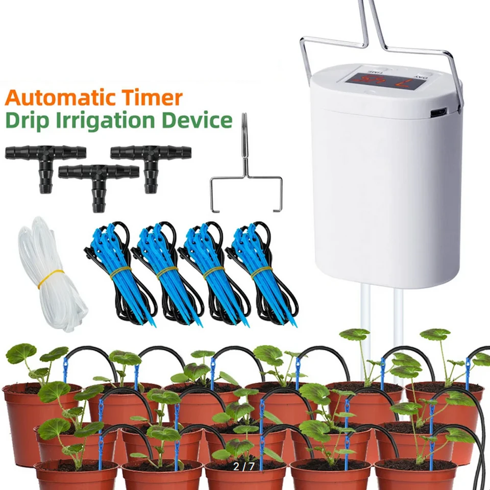 Automatické zavlažovacie čerpadlo kvetinového zavlažovania Domov sprinkler Kvapkanie Kvapkanie Zariadenie 2/8/16
