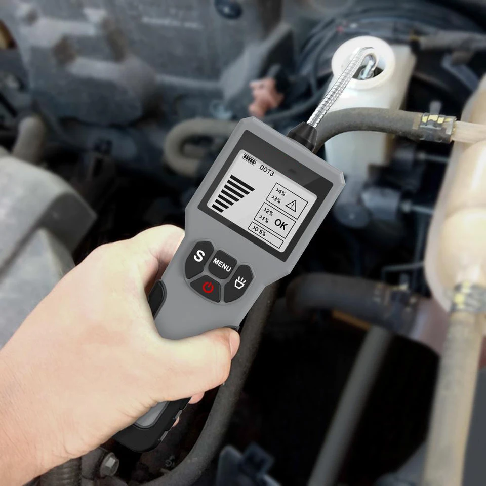 Automatický brzdový olej tester automobilový brzdový olej tester brzdová kvapalina tester Brzdový olej na testovanie pero pre automobilové inšpekčné náradie