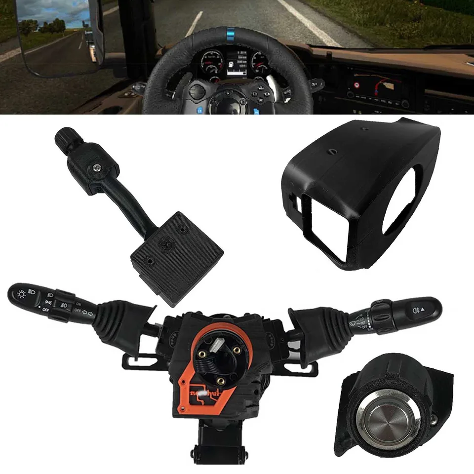 Automatický integrovaný prepínač Cruise Retarder Integrovaný prepínač One-Button Start Switch Hood pre Logitech G29 G25 pre Tumaster T300RS \ GT