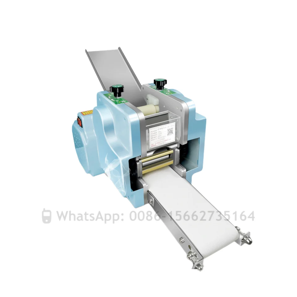 Automatický knedlík z nehrdzavejúcej ocele Koža Wonton Empanada Wrapper Cachine Stroj Siomai Gyoza Momo Roti Chapati Wrapper Maker