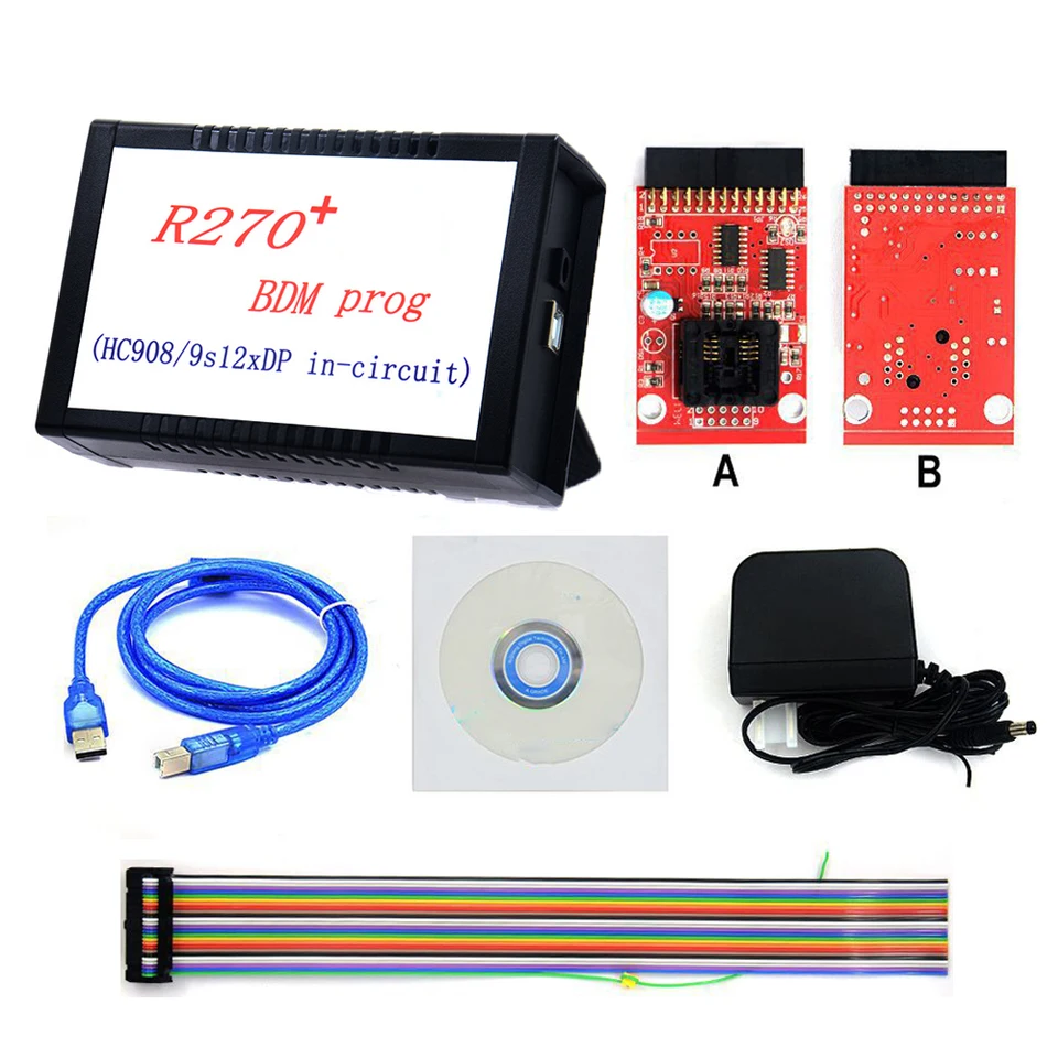 Automatický program programátor pre programátor Benz EZS V1.20 Kľúč automobilu SRS BDM programátor pre BMW CAS3 CAS4 EWS4 Support M35080 Series R270+