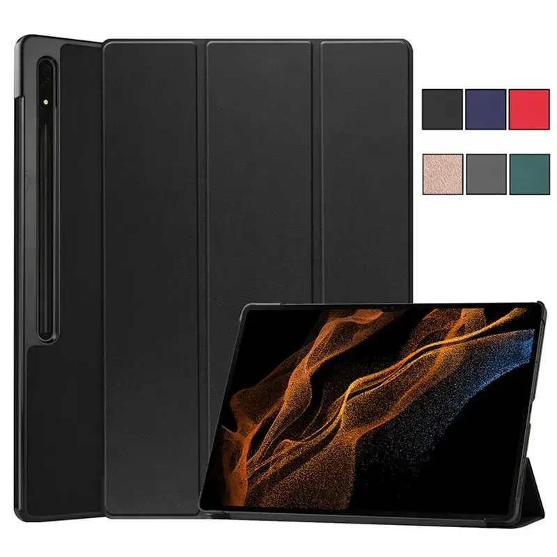 Automatický spánok/prebudenie Funda pre Samsung Galaxy Tab S7 S8 Plus S9 Fe S10 Ultra Case 11 