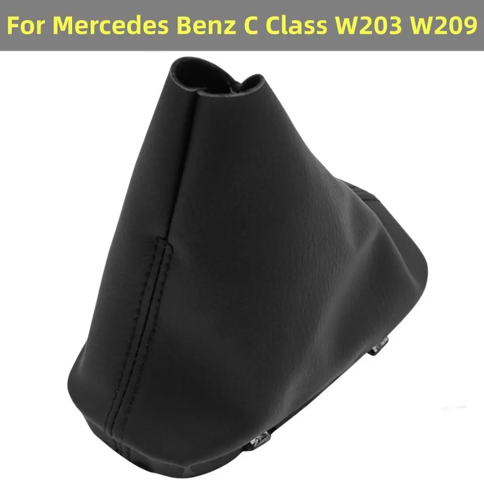 Automatický stylingový styling Kožená kožená rada gombík gobtori gaiter topánok pre mercedes benz c trieda W203 W209 Classic Avantgarde Elegance