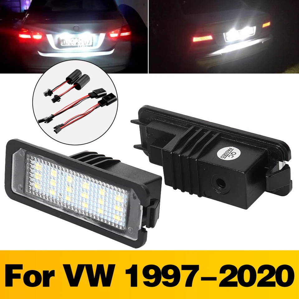 Automobil LED ŠPZ žiarovka žiarovky LAMP Automatické príslušenstvo pre VW Arteon 3G8 3H7 Bora Sedan 1J Crafter EOS 1F Fox Lupo 3L Phaeton