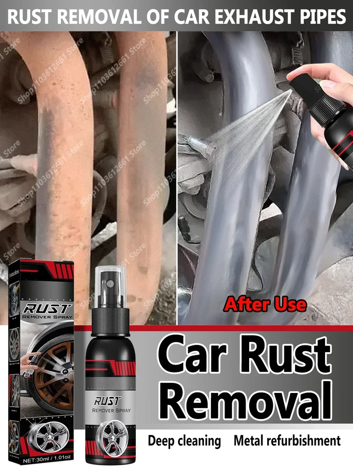 Automobil s odstraňovačom automobilu Automobil Rust Dra Estrans Automatické diely Údržba čističa Odstráňte Rust Spray Rýchle vypuknutie zabránenie korózii