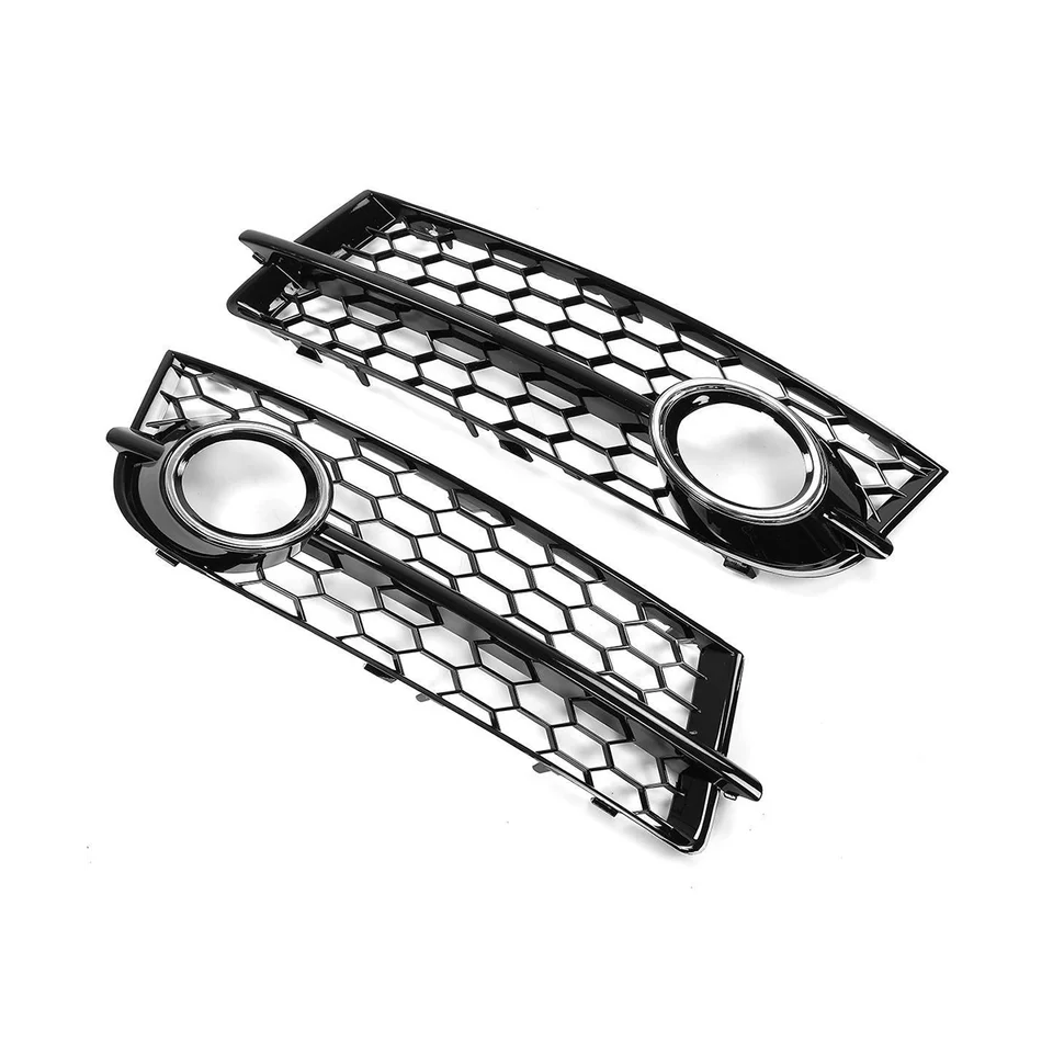 Automobilka Chrome Fog Light Grill Lamp Cover Tink Lamp Grilles pre Audi TT 8J 2006-2014 8J080768201C 8J080768101C