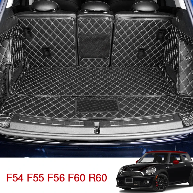 Automobilka Koža Anti-Dirty Patch Ochrana podložky pre BMW Mini Cooper F54 F55 F56 F60 R60 Countryman Interiérový štýl príslušenstva