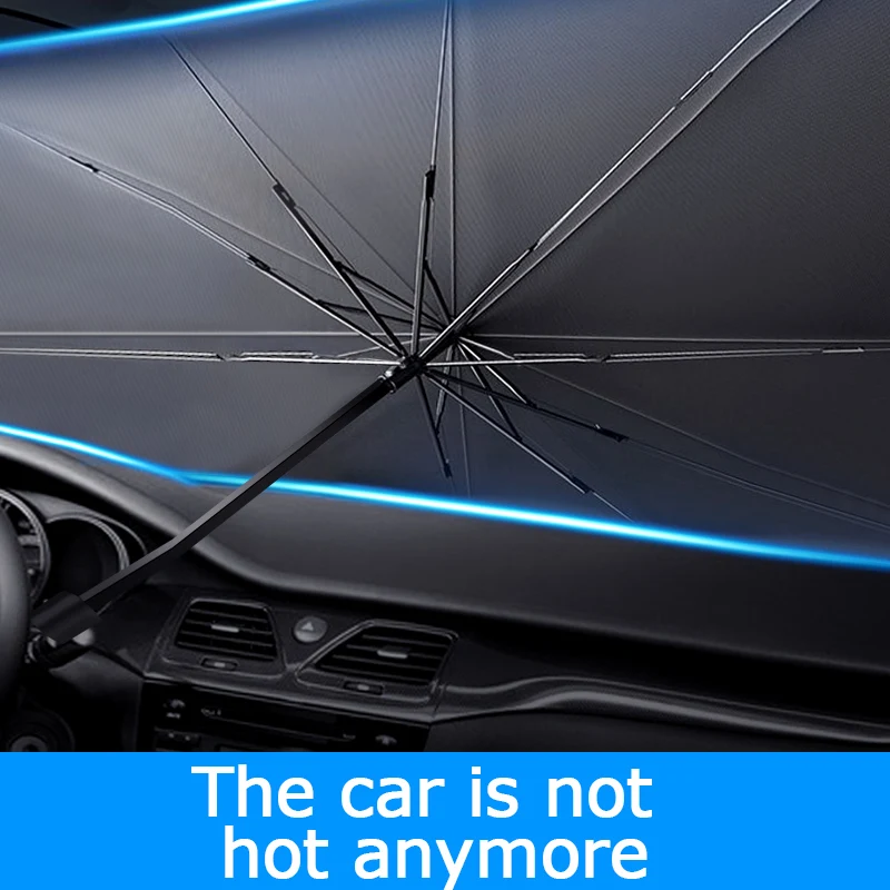 Automobilka ochrana predného okna Automatické predné okno Sunshade Automobilka