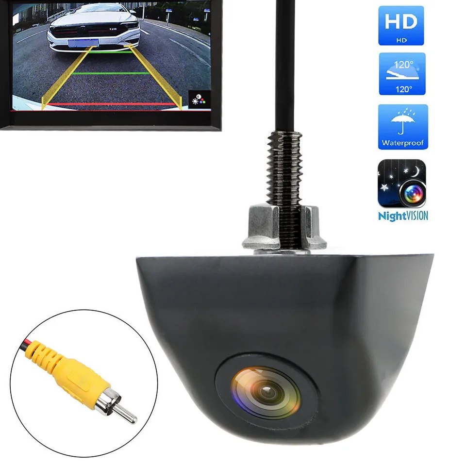 Automobilka Zadná zadná kamera Vysoká definícia farebného obrazu VIDEO VIDEO VISION VISION 120 stupňov širokouhlý uhlový fotoaparáty