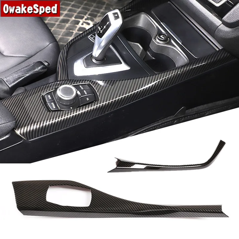 Automobilová konzola Gearshift Multimedia Button Panel Tink Tink pre BMW 1 2 Series F20 F21 116 118 F22 F23 ABS ABS STACKER