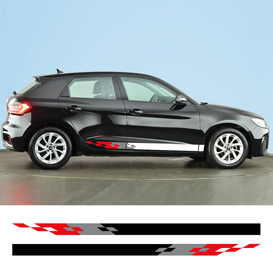 Automobilové bočné sukne sukňa vodotesné ochranné obtisky pre ochranu tela pre Audi A1 8x GB GBA Sportback Quattro tfsi ego plus e-tron mest