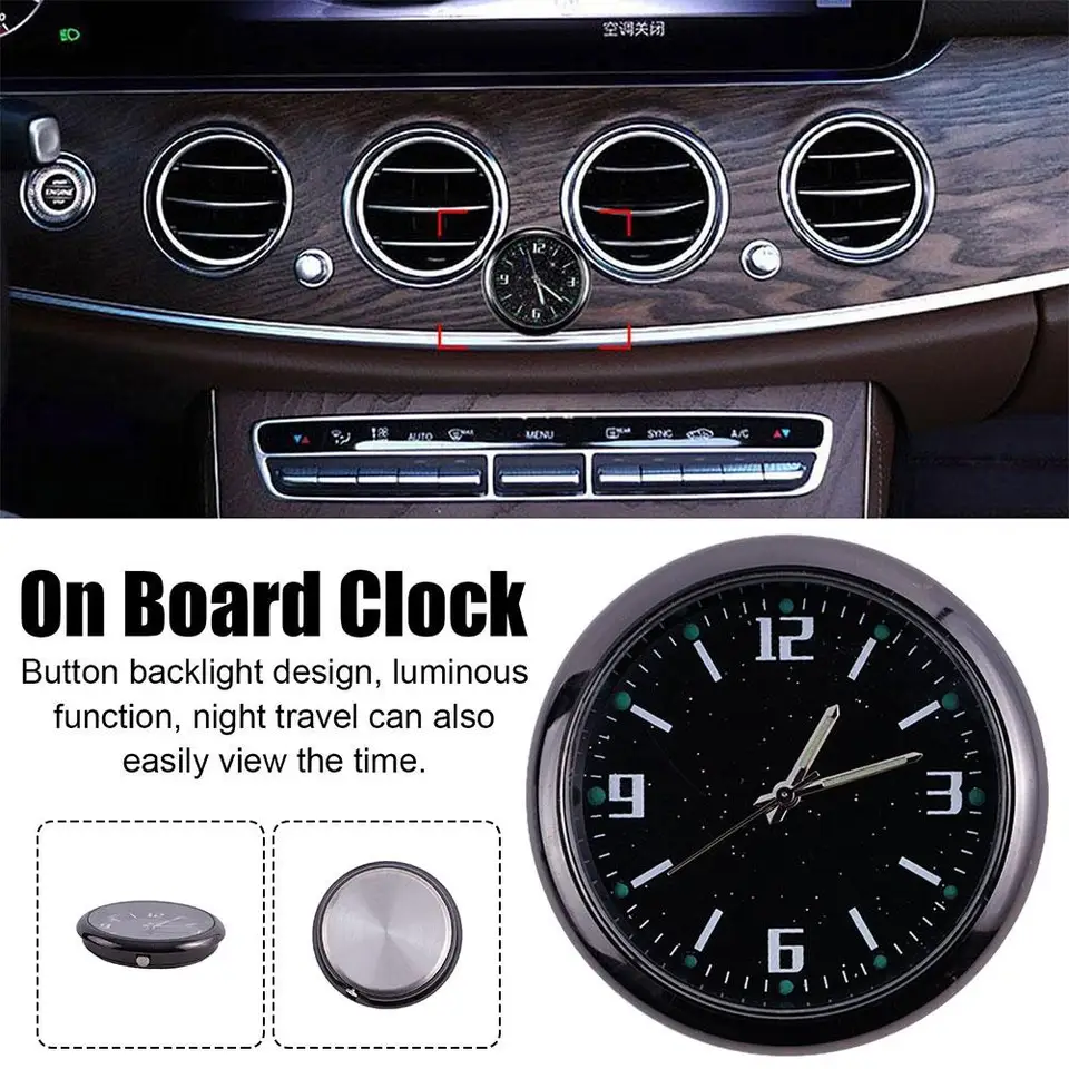 Automobilové hodiny svetlo mini automobily Interné palice na hodinkách 40 mm kremeň hodinky Ornament Digital Auto Mechanics T2M0