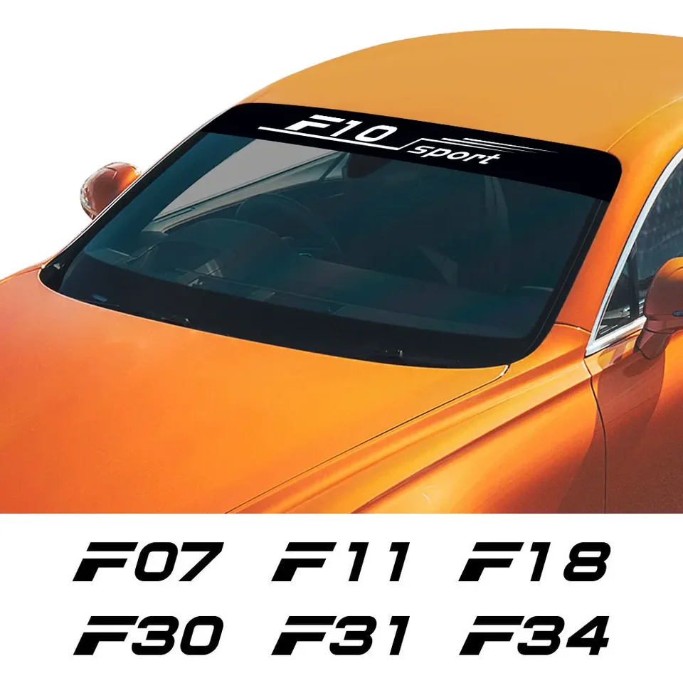 Automobilové nálepky na čelné sklo príslušenstvo pre BMW F10 F30 F20 F11 F31 F34 F01 F07 F12 F18 F32 F33 F35 F45 F46 F82 F85 F87