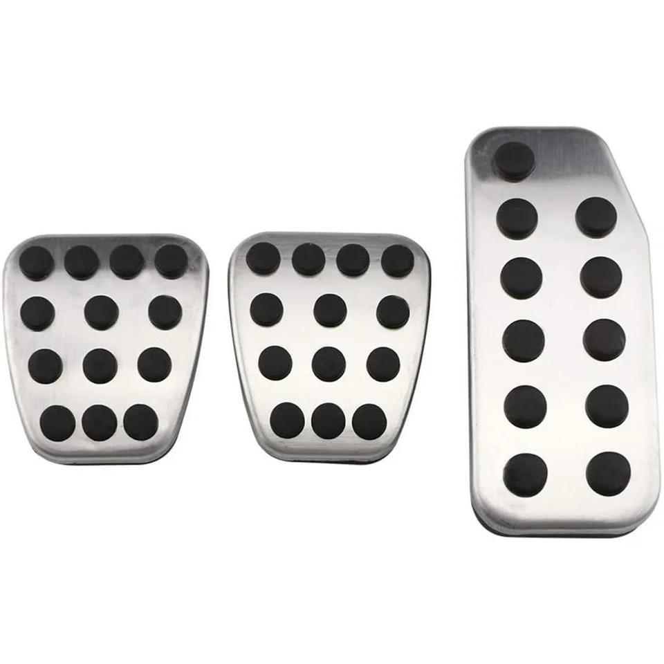 Automobilové pedály plynovej brzdovej brzdovej spojky urýchľovača pedála Pedal Plate Cover pre Honda City 2013-2020 Vezel HRV HR-V 2015-2020 (MT)