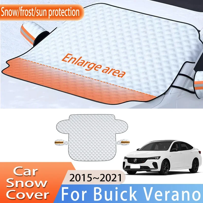 Automobilové príslušenstvo pre Buick Verano 2015 ~ 2021 2016 2017 predné čelné sklo Snehové pokrytie ľadového mrazu Slnka Ochranné chrániče Auto