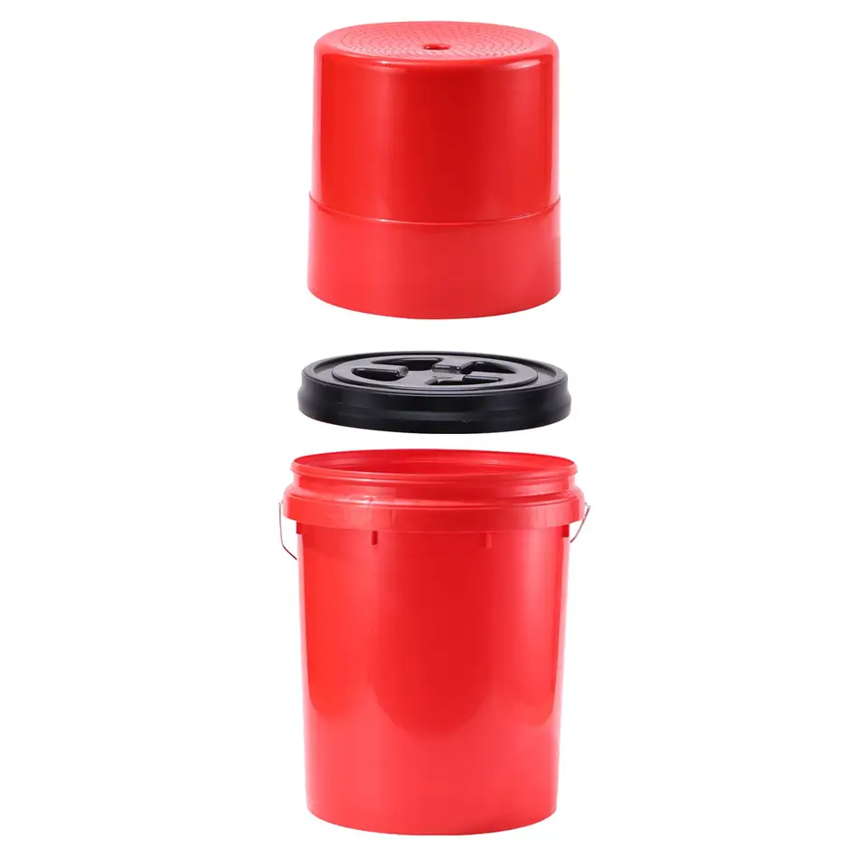 Automobilové príslušenstvo vedro vložte veko s vysokým nárazovým odporom Rolling Bucket