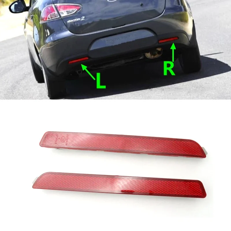 Automobilové príslušenstvo zadný nárazník svetlo reflektorová lampa pre Mazda 2 de 2008 2009 2010 2011 2012 Sedan
