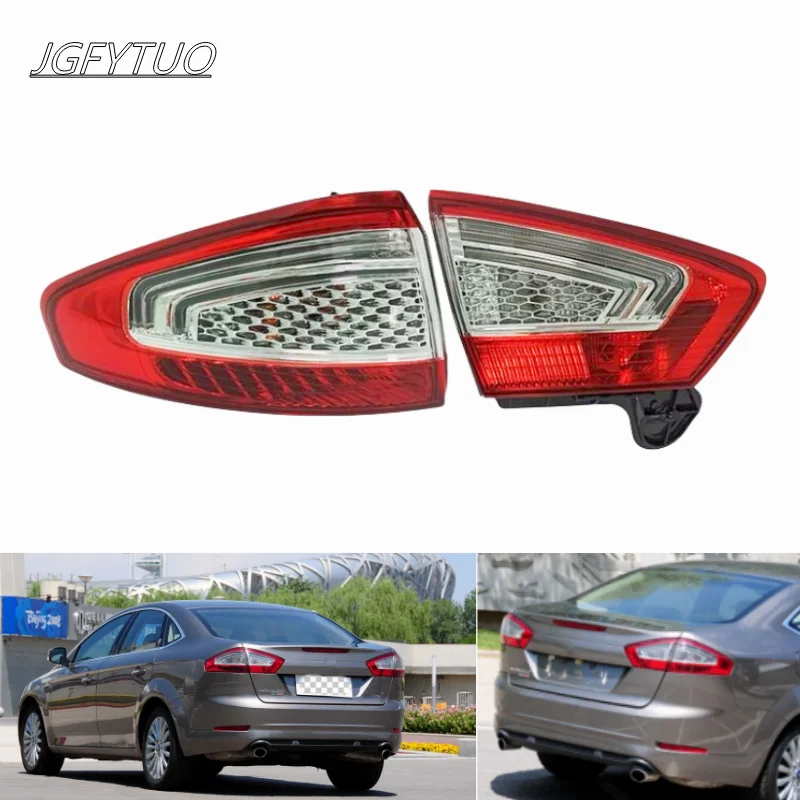 Automobilové príslušenstvo zadný nárazník zadné svetlo zastávka brzdová lampa Trunk Svetlo zadné zadné svetlo pre Ford Mondeo Mk4 Sedan 2011 2012 2013