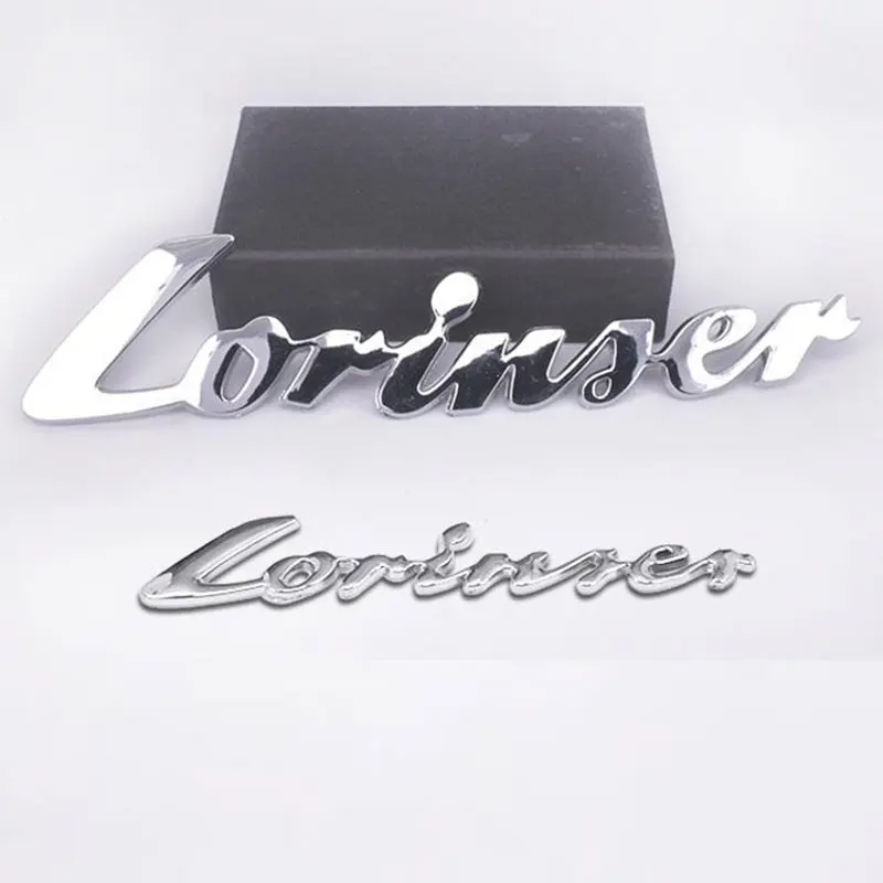 Automobilové písmená Znak Logo Logo Modifikované nálepky Príslušenstvo pre Benz Lorinser LS560MX LX Maybac MS500L vs MS GS LS500