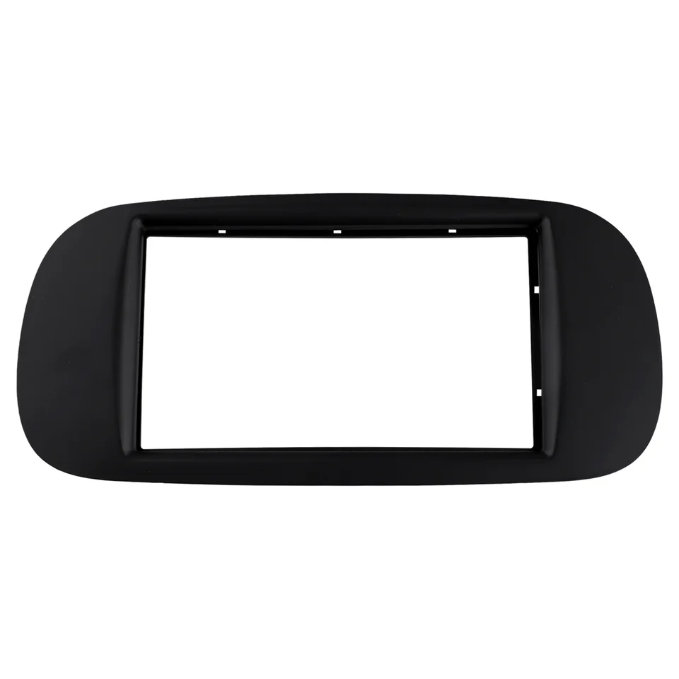 Automobilové rádio 2 din fascia pre Fiat 500 2007-2015 DVD stereofónny panel Dashboard Dashboard Oprava inštalačného rámca