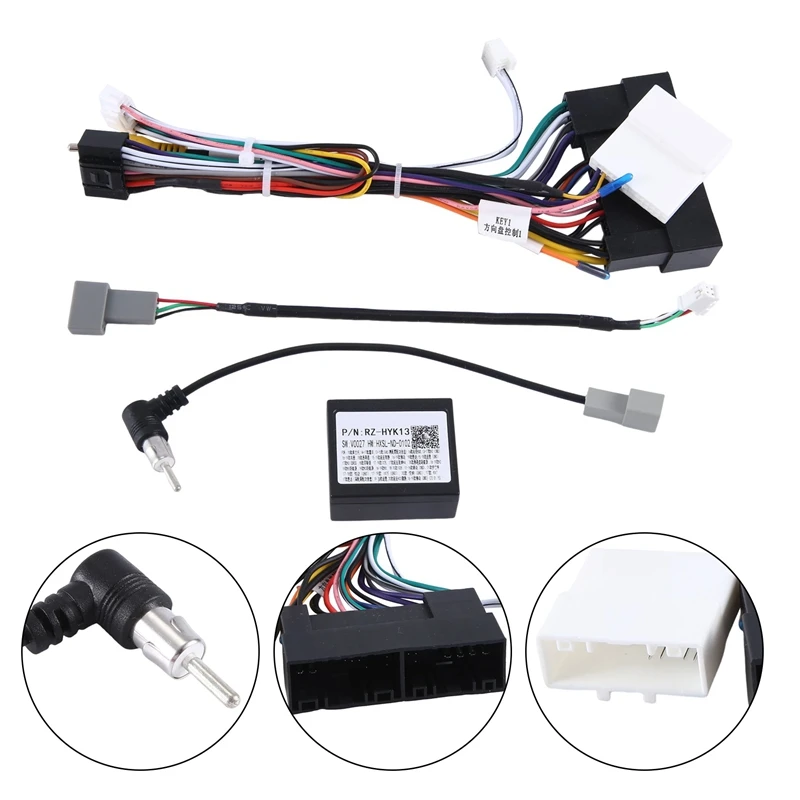 Automobilové rádio Canbus káblové zapojenie káblového zväzku konektora svedku Can Decoder pre dekodér Kia Carnival Sedona Optima Sorento