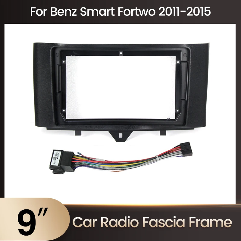 Automobilové rádio pre Benz Smart Fortwo 2011-2015 2Din 9 palcový Android Stereo Dash Audio kovár