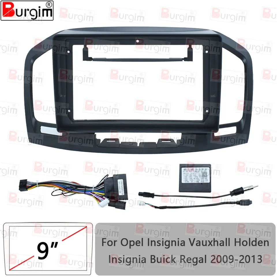 Automobilové rádiové fascia pre opel insignia vauxhall Holden insignia Buick Regal 2009-2013