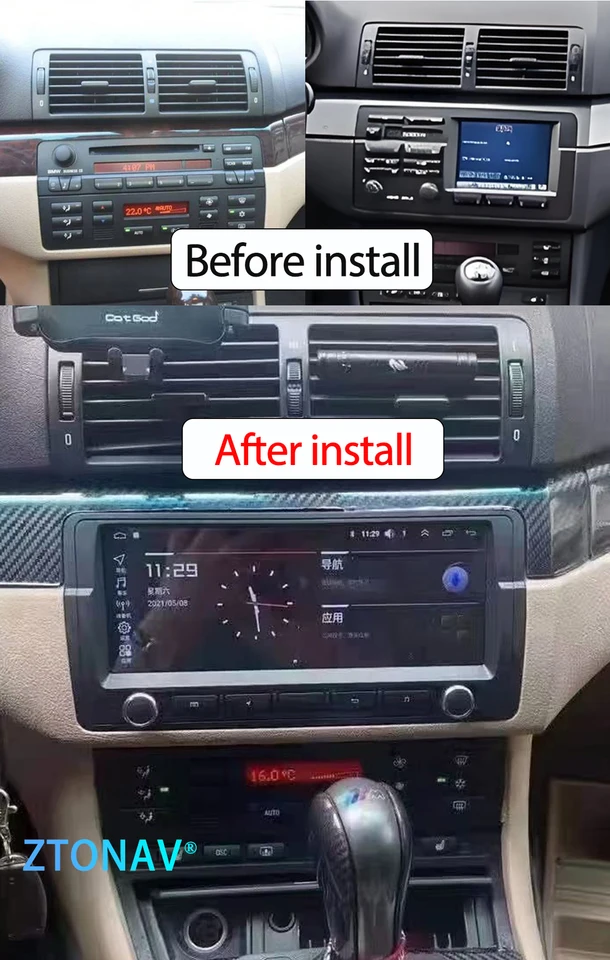 Automobilové rádiové stereo pre BMW E46 M3 Rover 75 Coupe 1999 2000 2001 2002-2005