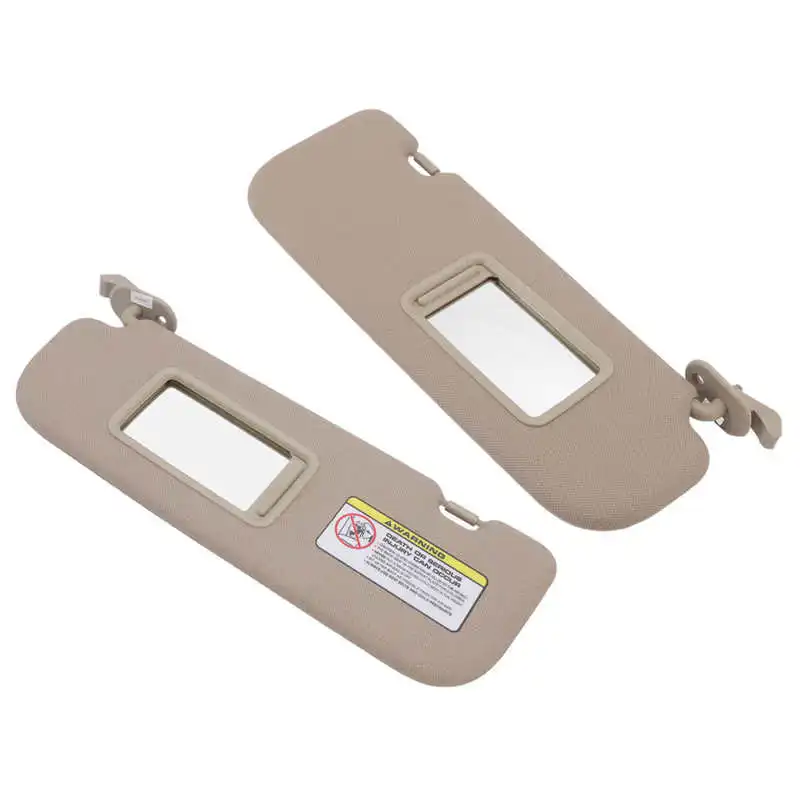 Automobilové slnečné Visor 852103x000tx béžový interiér Sunshade Sun Nahradenie za Elantra 2011-2015 Auto štýl