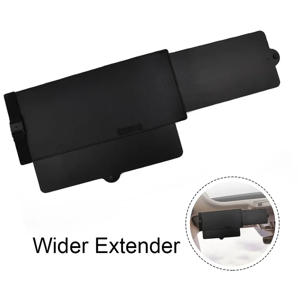 Automobilové slnečné vysielače AKO NOVÉ NOVÉ Vysoko kvalitné 31-55 cm dĺžka13-21 cm šírka PU PC Materiál SOCKOPPROUS COMPACT STRUKGURSE