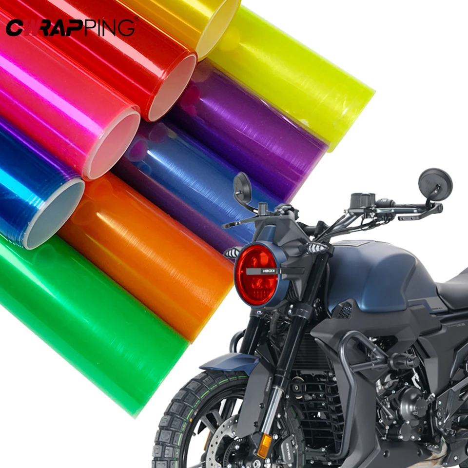 Automobilové svetlo svetlometové svetlo Farebné vinylové vodotesné a protikrab