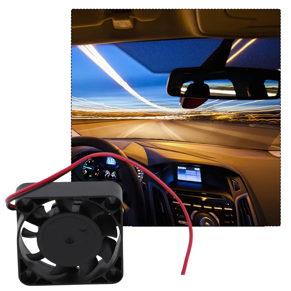 Automobilový chladiaci ventilátor asi 60 hmotnostných dozadu ľahko použiteľného pre praktickú rýchlu inštaláciu multimediálneho prehrávača